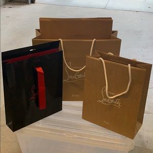 Christian Louboutin Shopping Bags (5 total)